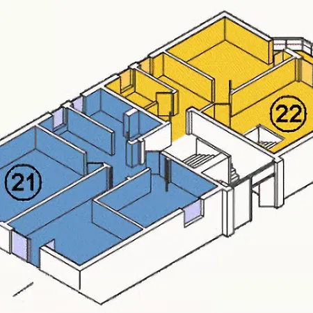Apartment Haus Kiek Ut 22 *